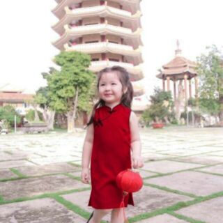 Set đầm cổ tàu cho Mẹ và bé