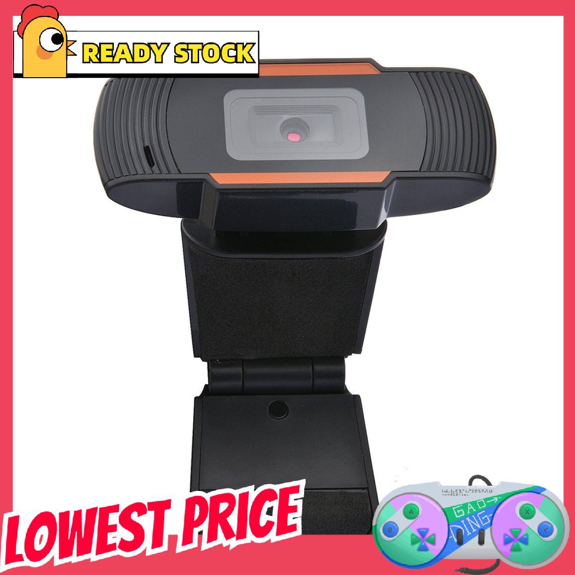 (Hàng Mới Về) 1 Chiếc Webcam Xoay 30 Độ 2.0 Hd 720p Usb Có Micro Cho Máy Tính | BigBuy360 - bigbuy360.vn