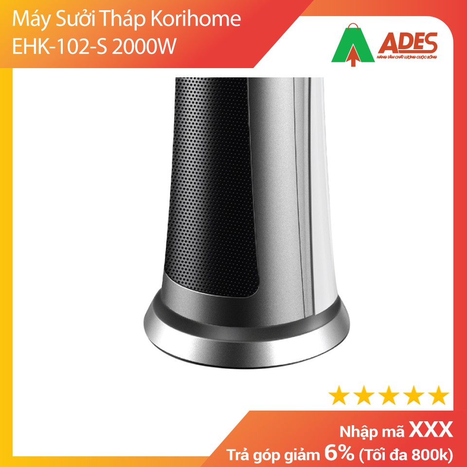 Máy Sưởi Tháp Korihome EHK-102-S 2000W | CHÍNH HÃNG | GIÁ RẺ