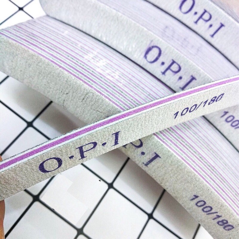 Dũa móng opi 100/180 Cheap Nail loại dày chuyên dụng