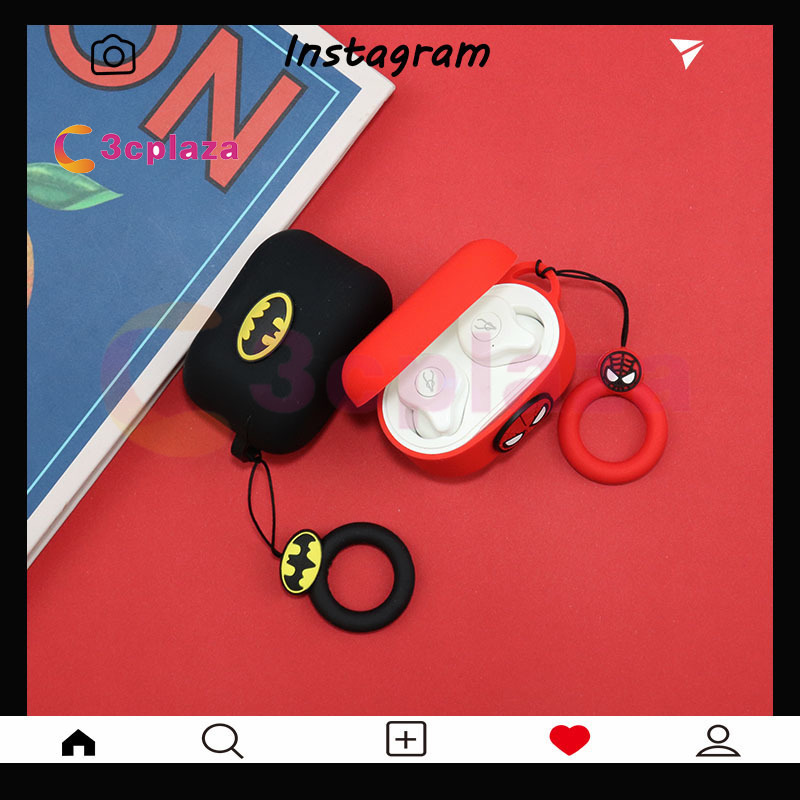 🌟3c🌟E1208 Sabbat CASE Silicone Protective Case for Sabbat E12 / Sabbat X12 pro with Carabiner Dustproof Shockproof Wireless Bluetooth Headphones