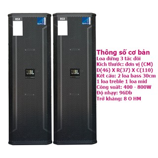 Loa đứng 3 tấc đôi thùng sơn chống chầy