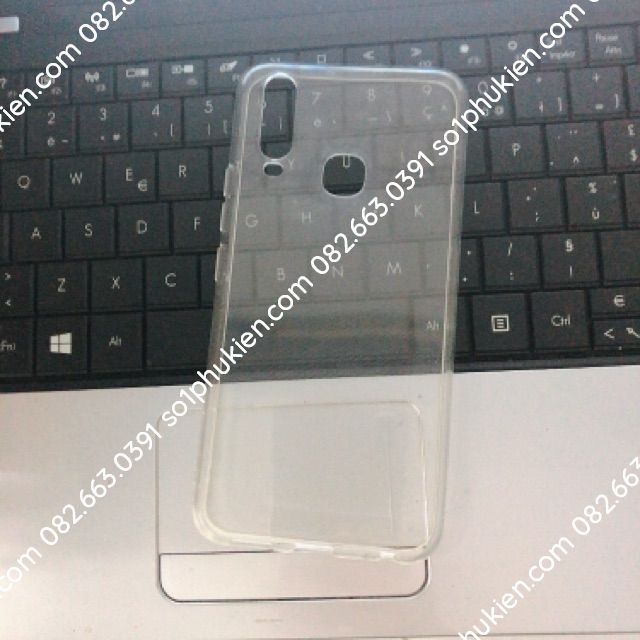 Ốp lưng Vivo U10 dẻo silicon trong suốt siêu bền