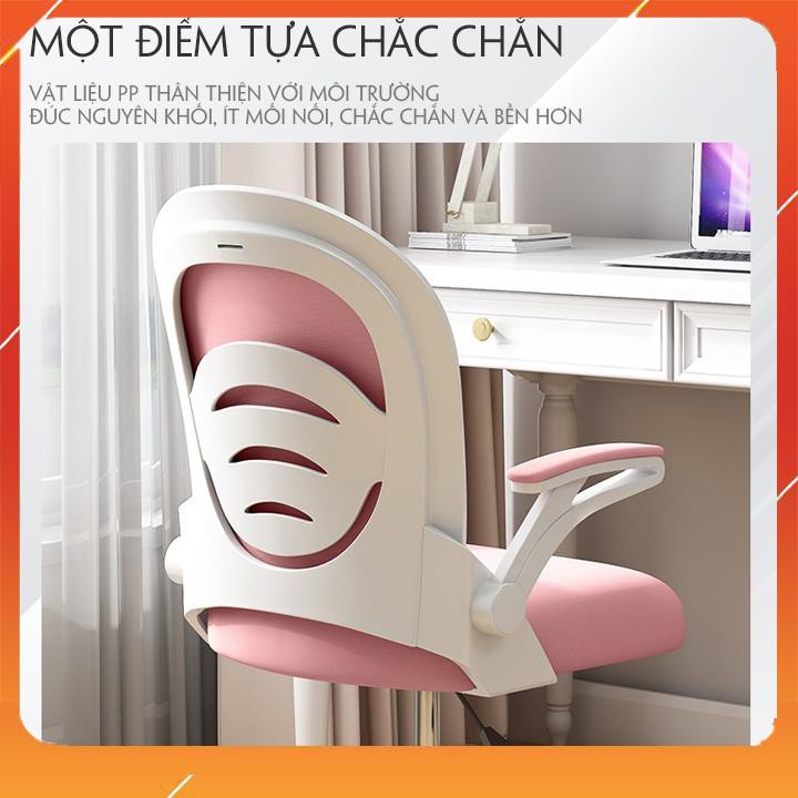 [Màu Đỏ] Ghế học sinh cao cấp chân nylon xoay 360 độ , Ghế học sinh chống gù điều chỉnh cao thấp cho trẻ em