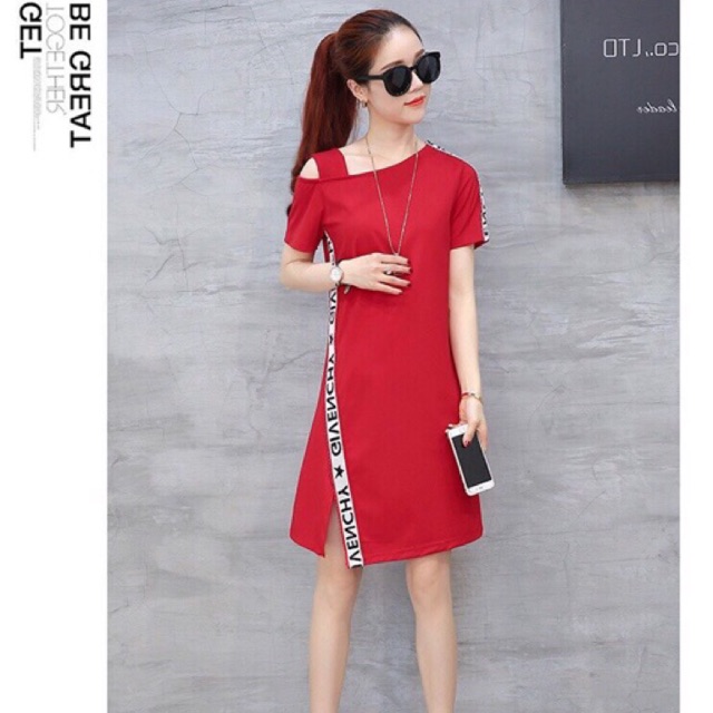 Đầm suông chạy dây (ảnh thật)