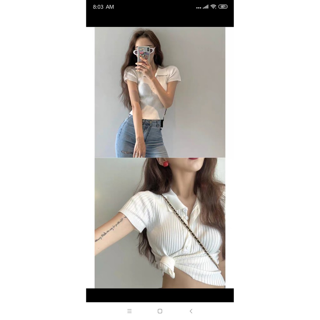 Áo len cổ bẻ nút - BIGSIZE 60-80KG | BigBuy360 - bigbuy360.vn