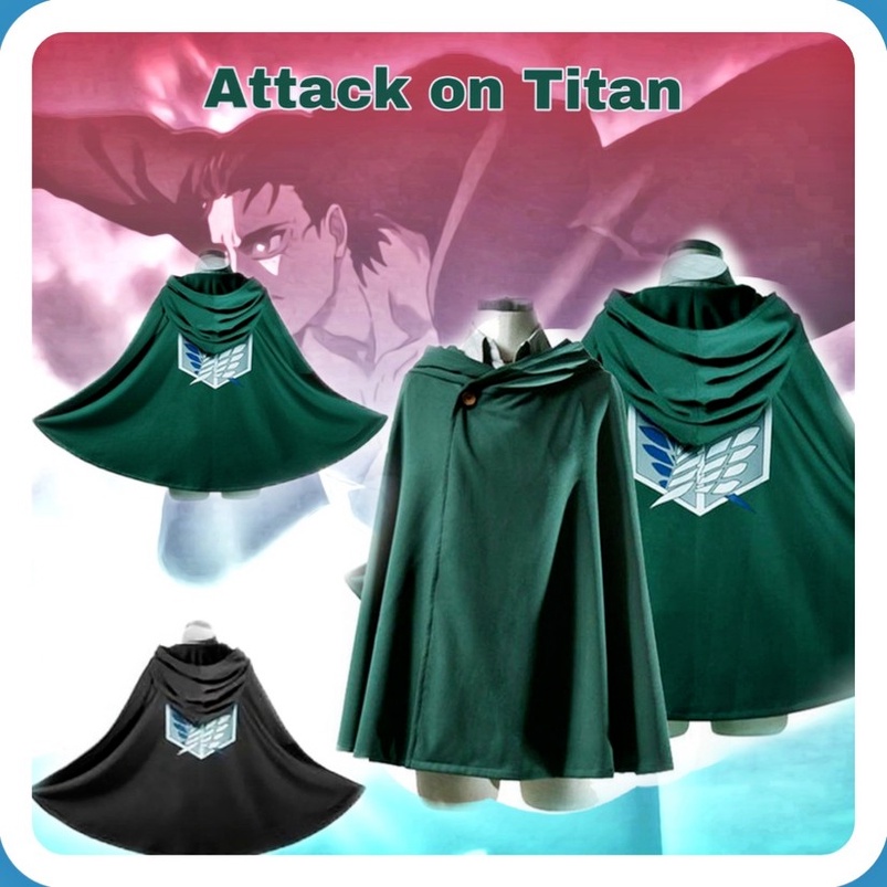 Áo choàng cosplay nhân vật anime Attack on Titan chất lượng cao  SFVN | BigBuy360 - bigbuy360.vn