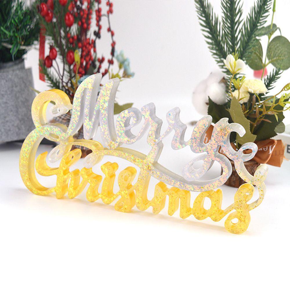 Khuôn Làm Cây Thông Giáng Sinh Bằng Nhựa Resin DIY|Khuôn Làm Thẻ Treo Trang Trí Giáng Sinh