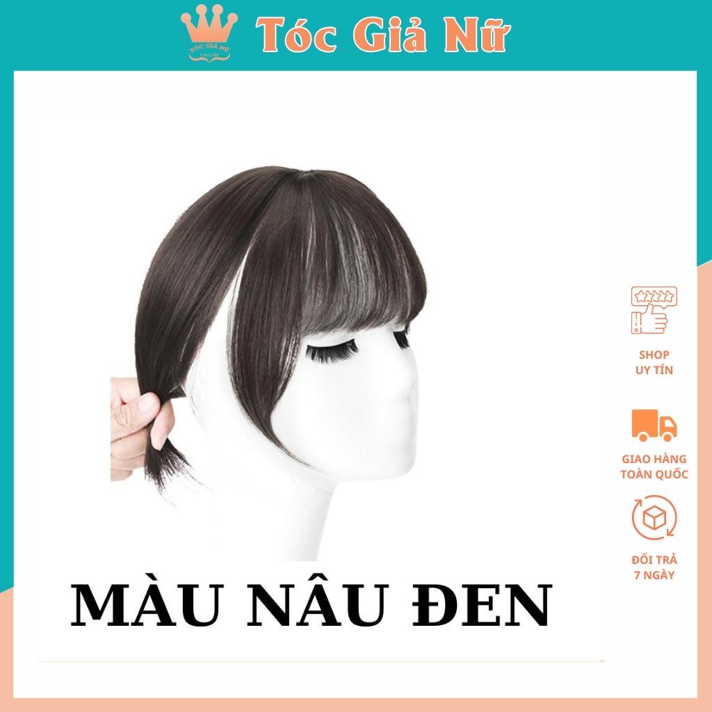 Tóc mái giả 3d tơ, có rãnh da đầu tự nhiên, che hói, che bạc, che khuyết điểm, PH01