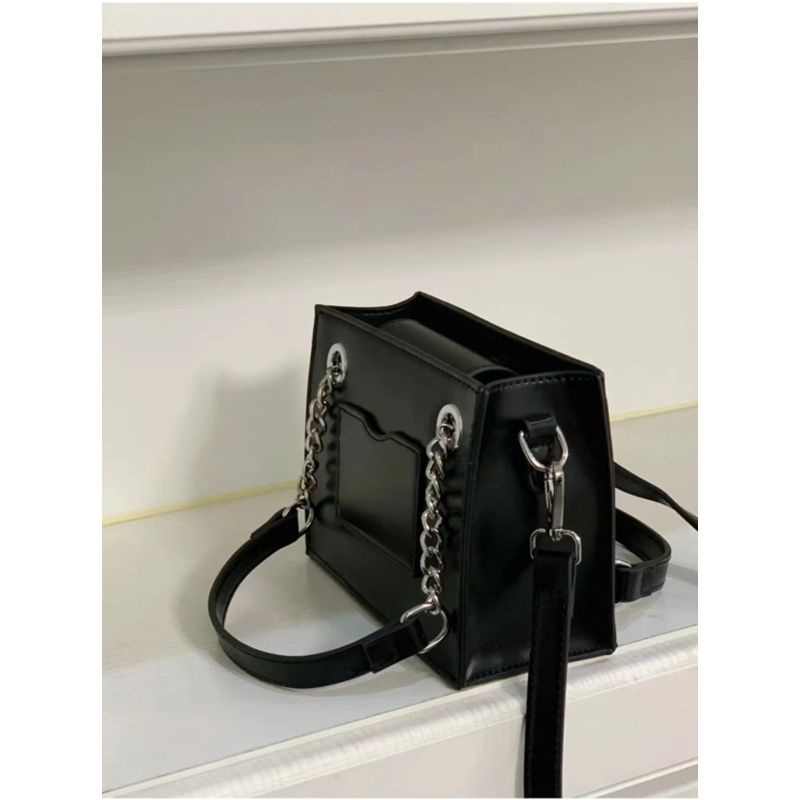 Túi Đeo Vai Hình Vuông Nhỏ Xinh Phong Cách Retro Thời Trang Cao Cấp 2022