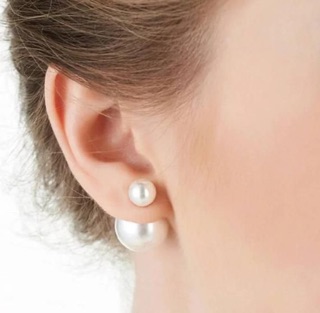 Bông tai pearl (1 đôi trắng cuối)