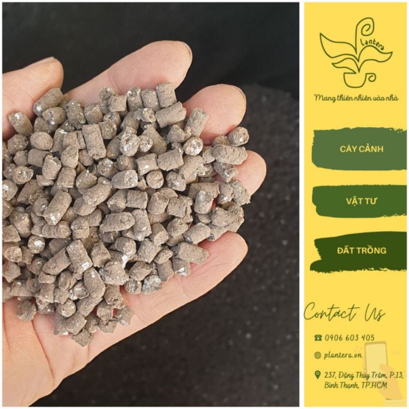 Phân Gà hữu cơ Nhật viên nén dinh dưỡng cao 1kg - Hoa đậm màu, quả ngon ngọt