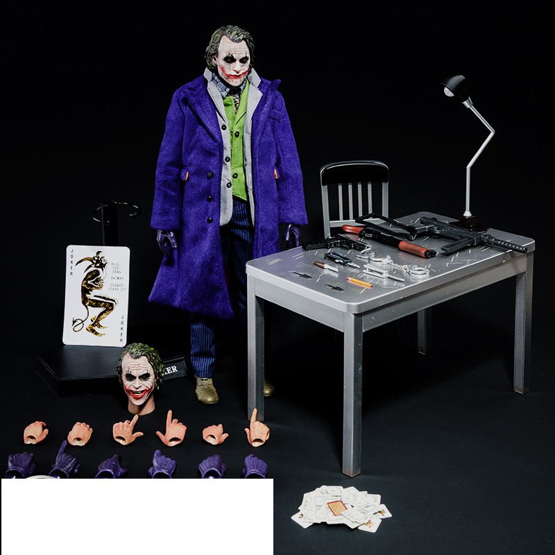 Mô hình đồ chơi Joker heath ledger HC haocai toy hochoi 1/6 12 inch - the dark knight batman