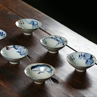 Bộ 6 chén sứ Triều Châu , chén sứ