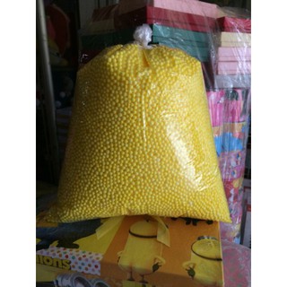 Hạt xốp màu trang trí hộp quà tặng cute : 90k / bịch /100gr