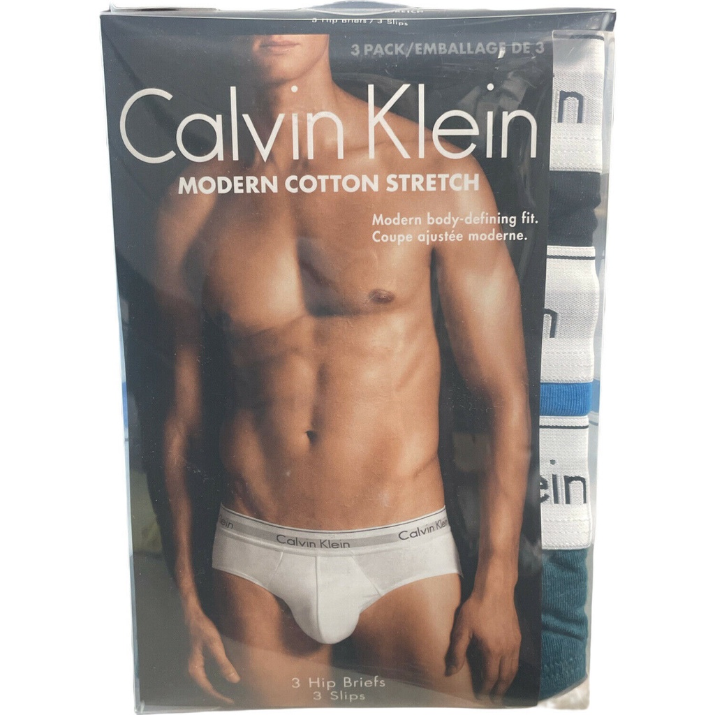 Quần lót nam tam giác Calvin Klein Briefs 3-Pack chính hãng
