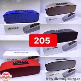 Loa Bluetooth S2026 cực hay và chất