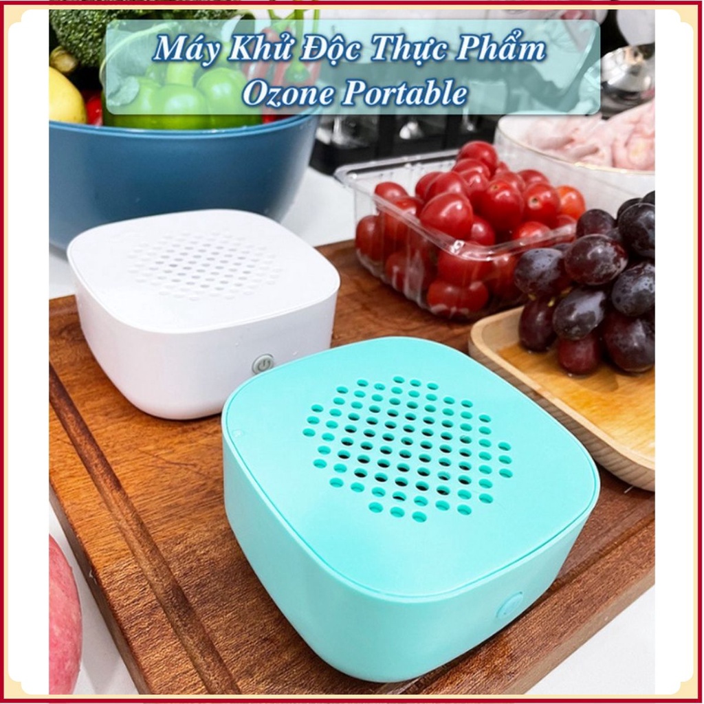 Máy Khử Độc Rửa Sạch Thực Phẩm Ozone Portable ❤️HanruiOffical❤️