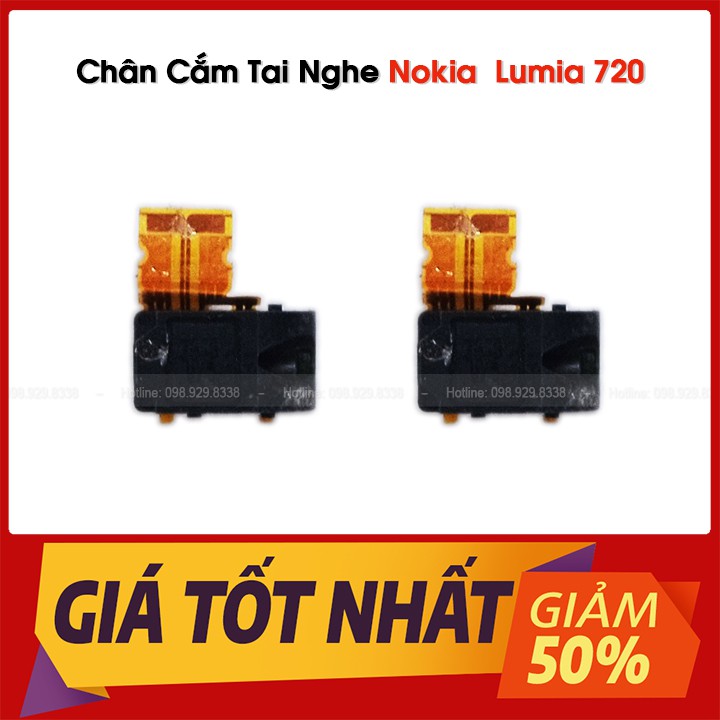 Chân Tai Nghe Nokia Lumia 720 Zin Tháo Máy