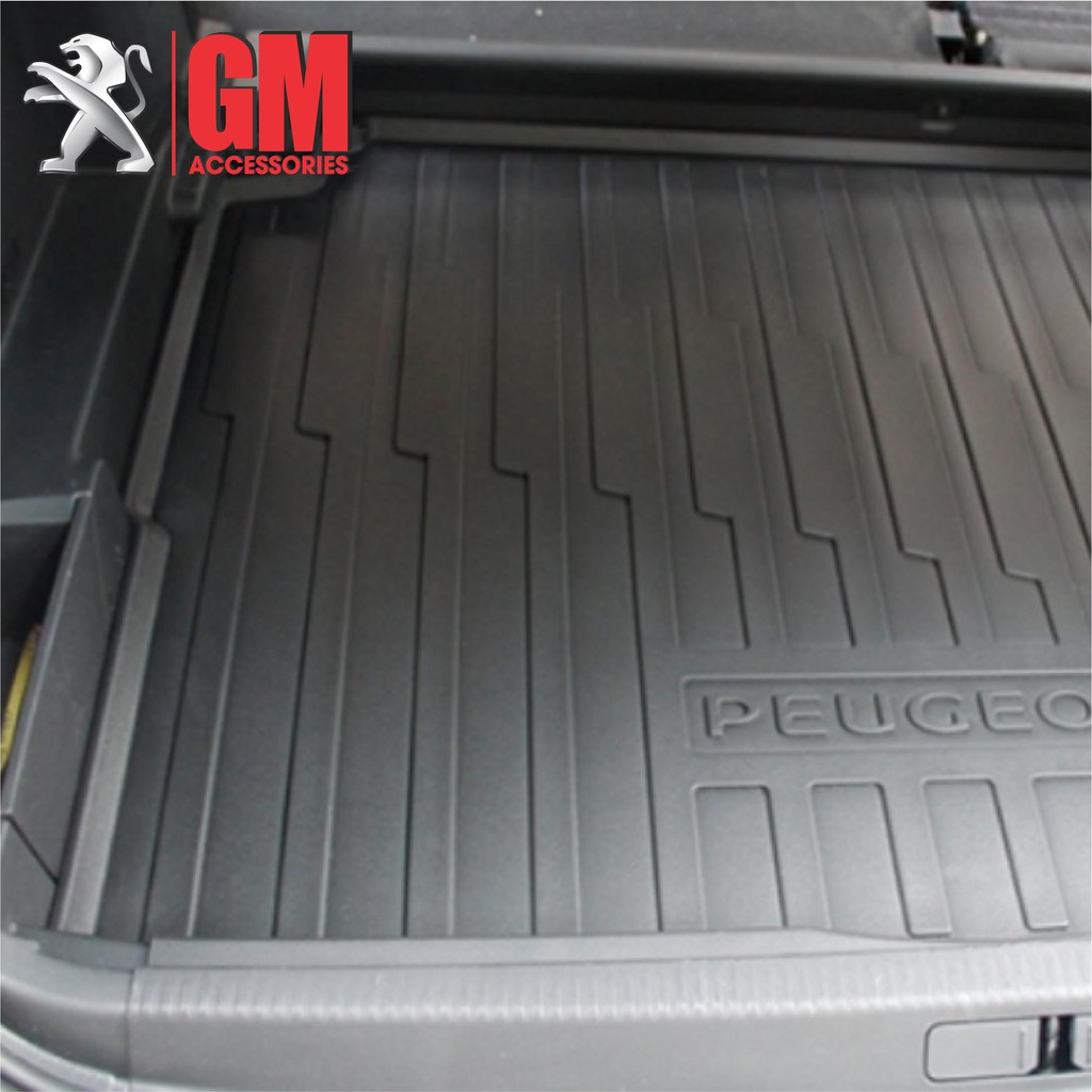 Lót Cốp nhựa Dẻo Peugeot 3008 và Peugeot 5008 chất liệu TPV cao cấp