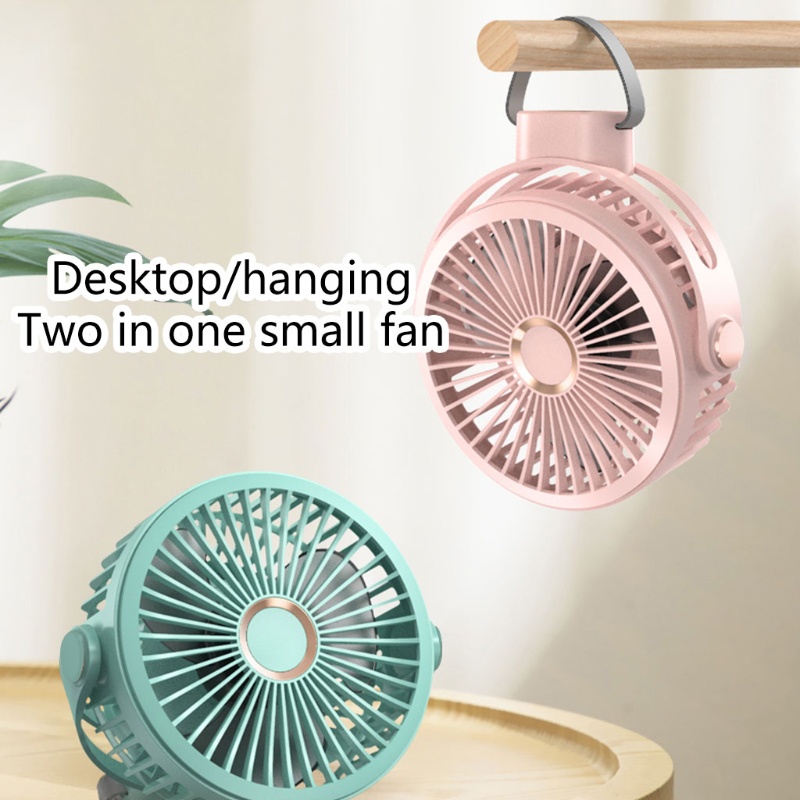 Quạt Trần KOK 5000 / 10000mAh Có Thể Sạc Lại Bằng Cổng USB Dùng Khi Đi Cắm Trại