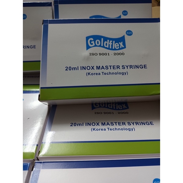 Hàng chính hãng xilanh inox Xilanh goldflex 20cc  được sản xuất theo công nghệ Hàn Quốc. 01 cái 90.000đ