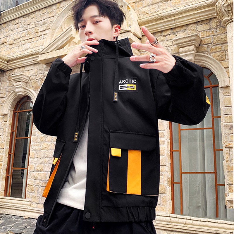 Áo Khoác Nhẹ Nam Thu Đông ARCTIC Phối Túi Kẻ Sọc Hot Trend 2020 Thời Trang MENFASHION1989 AO KHOAC NAM 127C | BigBuy360 - bigbuy360.vn