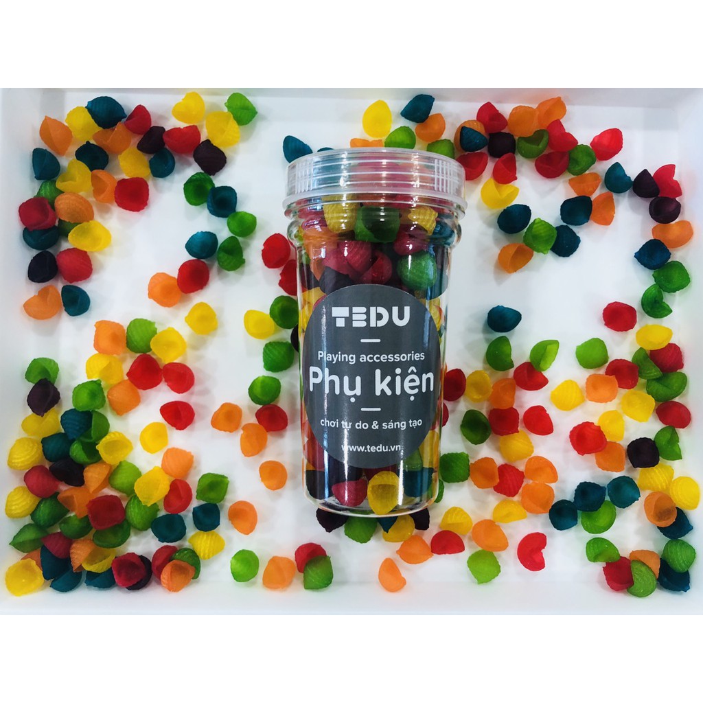 Nui màu TEDU chơi kèm bột nặn - Phụ kiện chơi kèm