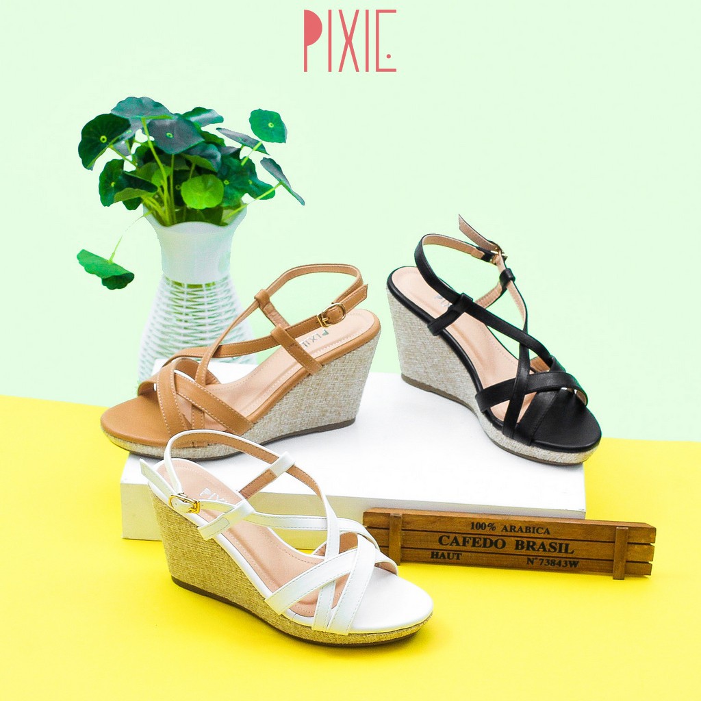 Giày Sandal Đế Xuồng 7cm Quai Đan Pixie X487 | BigBuy360 - bigbuy360.vn