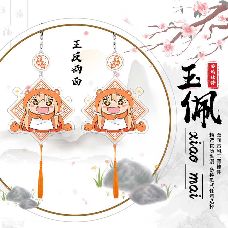 Móc Khóa Bằng Acrylic Hình Nhân Vật Anime Naruto