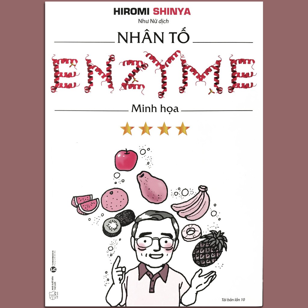 Sách - Nhân Tố Enzyme - Minh Họa Tặng Bookmark