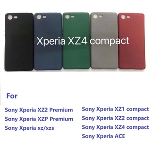 Ốp Điện Thoại TPU Dẻo Bề Mặt Nhám Cát Siêu Mỏng Cho Sony Xperia XZ1 XZ2 XZ4 XZ XZS XZ Compact Premium ACE