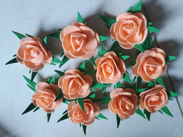 Hoa hồng xốp 3,5cm