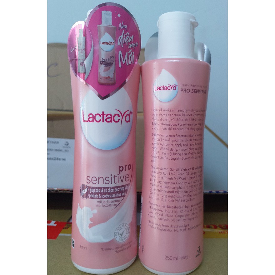 Dung Dịch Vệ Sinh Phụ Nữ Lactacyd FH 250ml