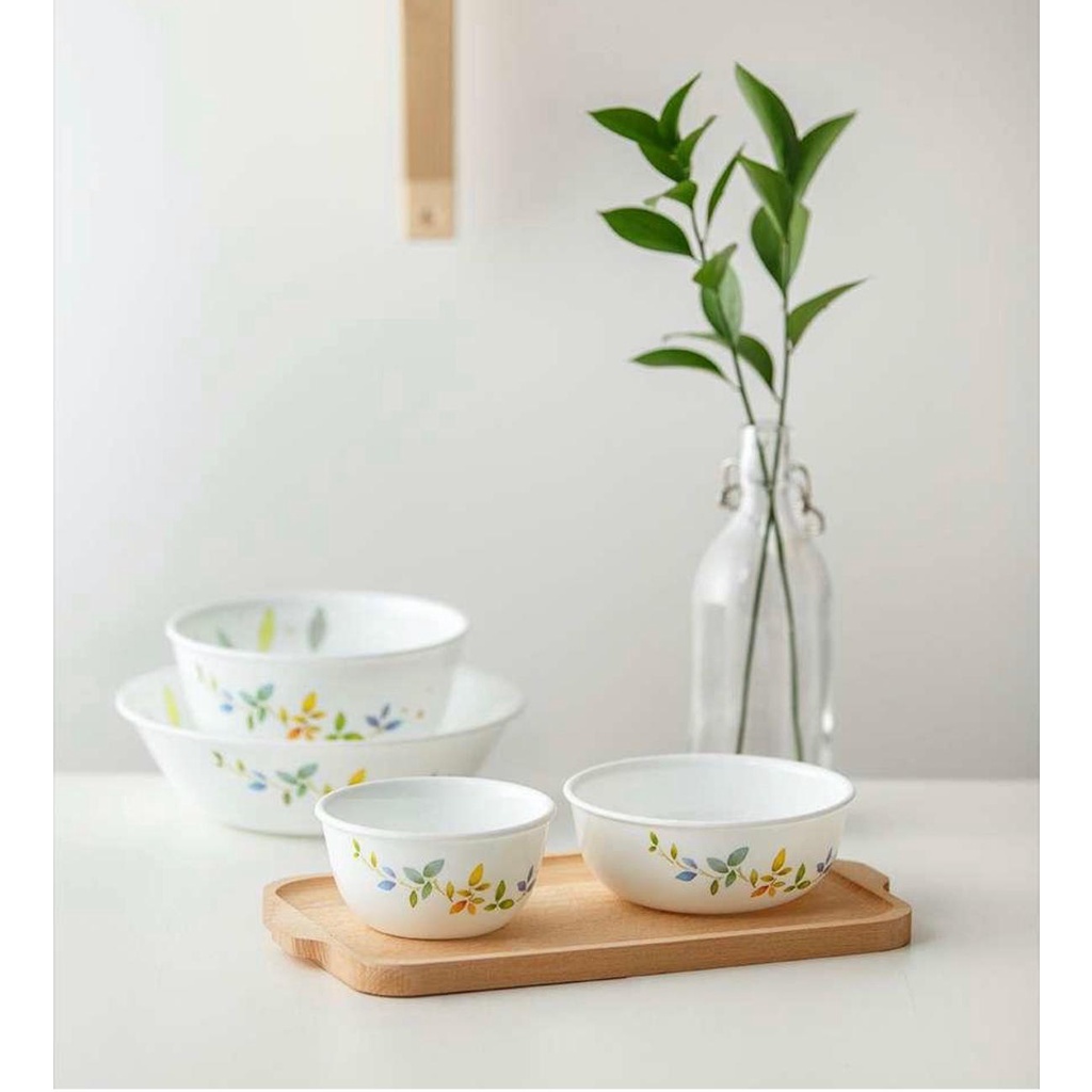 Tô thủy tinh cao Mỹ Corelle Romantic Garden 900ml 428-ROG