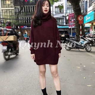 Áo len cổ lọ
