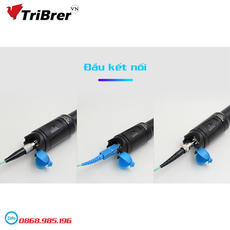 Bút soi laser quang VFL Tribrer 10km  - Pin AA