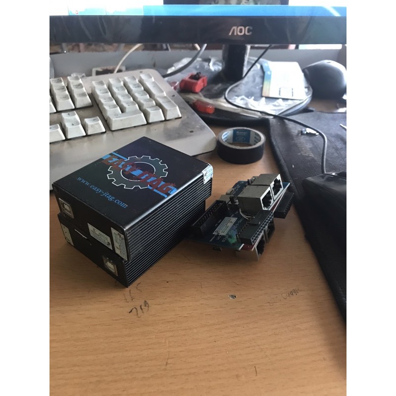 thiết bị làm emmc ( easy jtag v1 )