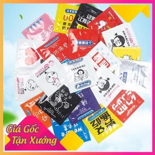 [Set 10 chiếc] Khăn ướt gói vuông hình BCS - Khăn giấy ướt mini 🍉ShopQuaTangPro🍉