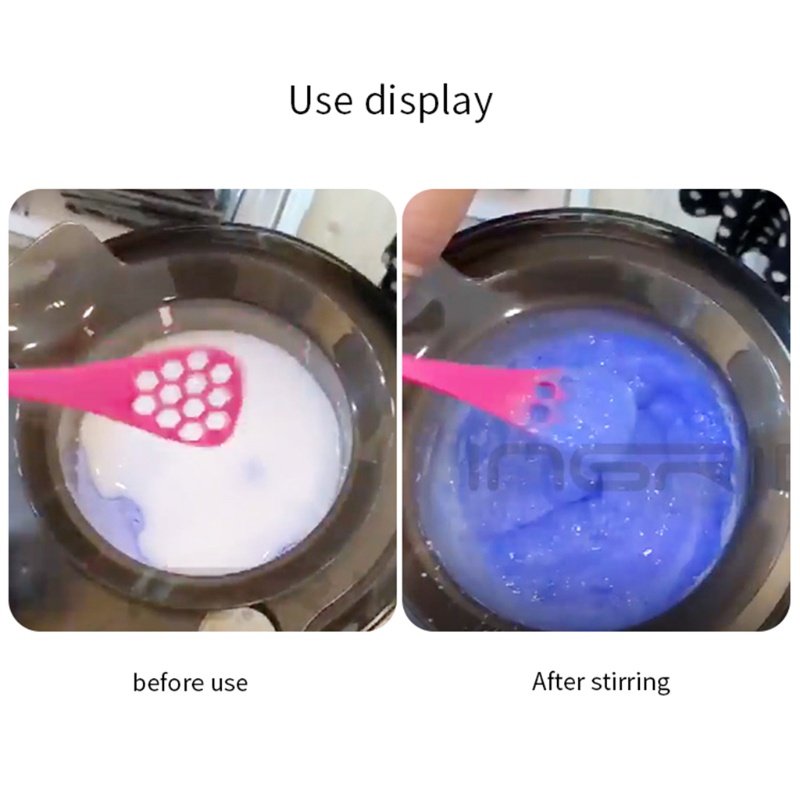 Muỗng Khuấy Nhuộm Tóc Hình Tổ Ong Độc Đáo Tiện Dụng Cho Salon