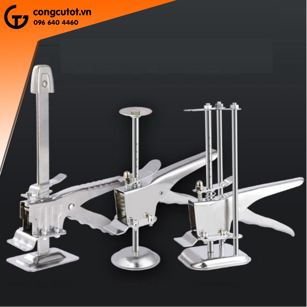 Con đội kê gạch - Kích kê gạch ốp tường bóp tay tải 100kg