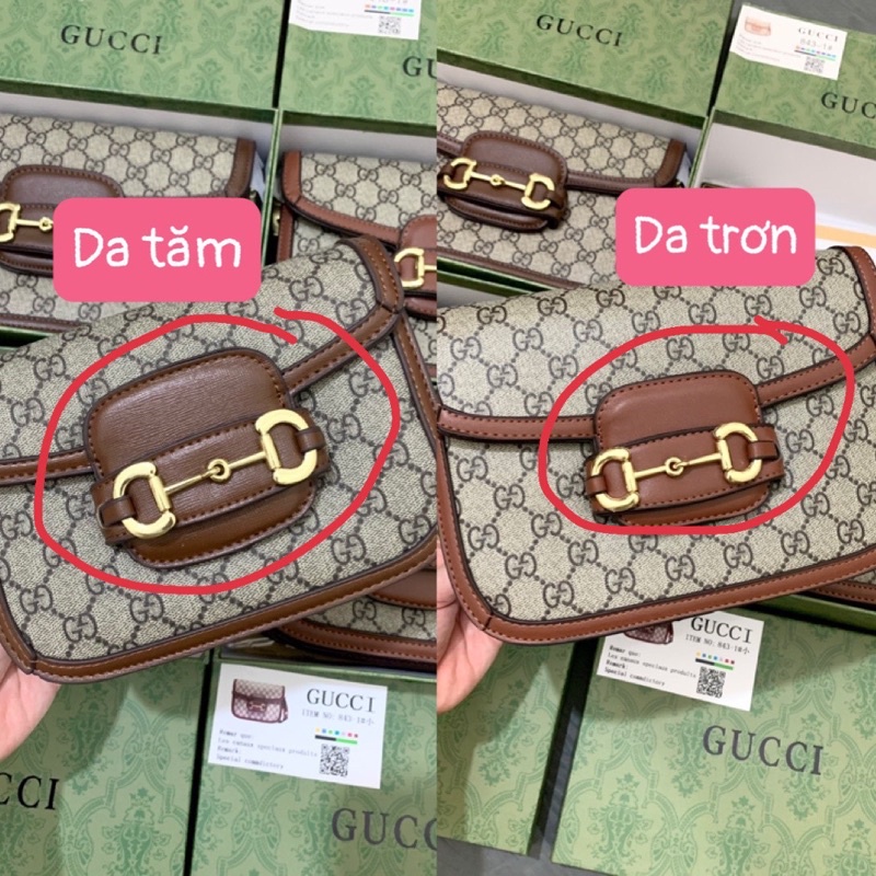 Túi chữ G hồ ngọc hà full box size 22- size 25 (bản da trơn và da tăm ) kèm ảnh thật shop