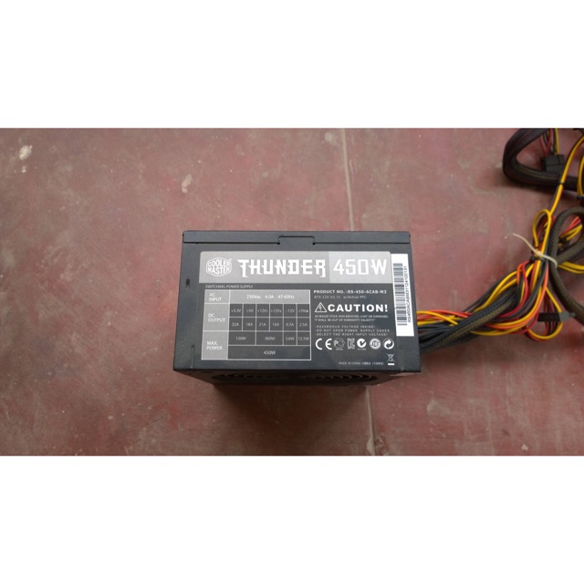 Nguồn Thunder 450w công suất thật