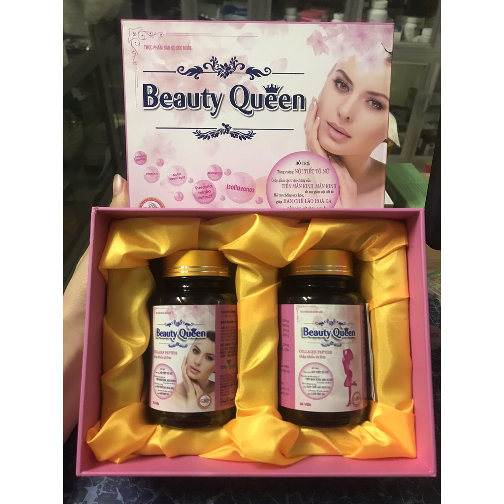 Viên uống trắng da ❤️CHÍNH HÃNG👍 Beauty Queen Collagen Sâm Tố Nữ ❤️chống lão hóa điều hòa nội tiết tố, hỗ trợ làm đẹp da | BigBuy360 - bigbuy360.vn
