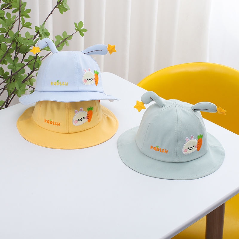 Mũ vành cà rốt cho bé dưới 12 tháng