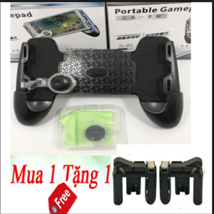 Tay Cầm Chơi Game Liên Quân,PUBG Dòng JL01 Kiêm Nút Tặng Bộ 2 Nút Hỗ Trợ C9 Thế Hệ 2018