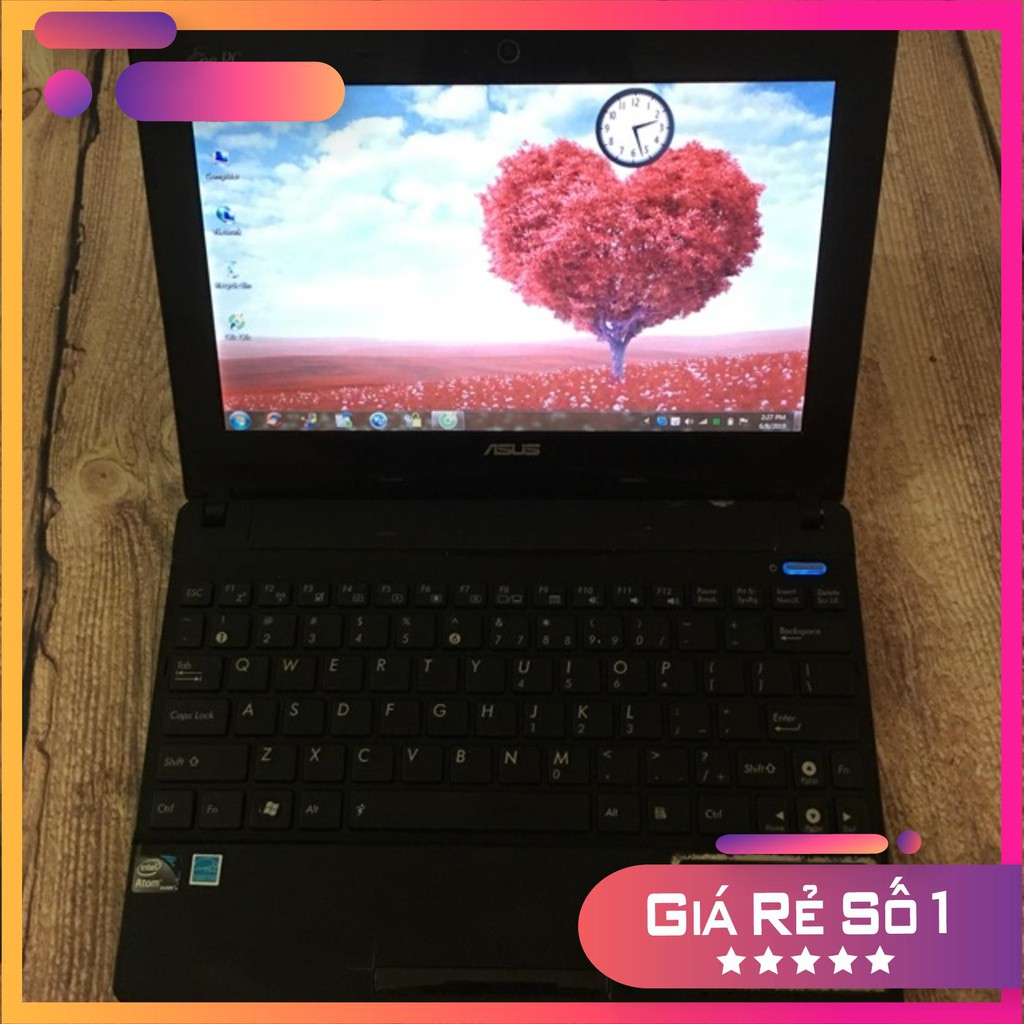 Laptop mini asus x101 Atom N570 ram 2g ổ 250g màn 10’ mỏng nhẹ nặng chỉ 1kg | BigBuy360 - bigbuy360.vn