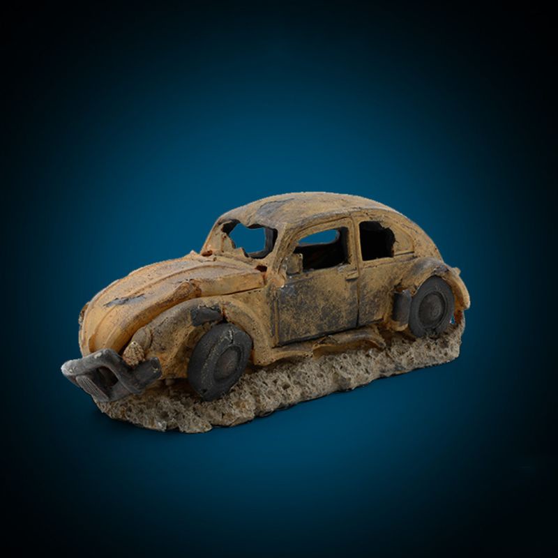 Xe Tăng Ẩn Bằng Nhựa Resin Trang Trí Bể Cá