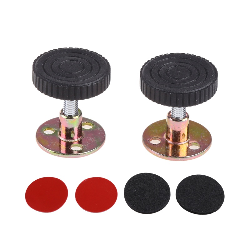 Set 2 Miếng Chặn Cạnh Giường Dày Dặn Chống Rung Lắc Chống Va Chạm Có Thể Điều Chỉnh