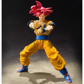 Mô hình Hành Động Songoku tóc đỏ Dragon ball